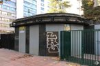 Retail for rent at Calle Príncipe de Vergara, 103, Chamartín, Madrid, 28006 with building, door, window, road surface, wood, facade, asphalt, tints and shades, city and road around