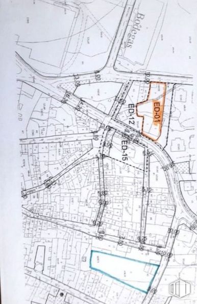 Suelo en venta en Calle Madrid, Fuente el Saz de Jarama, Madrid, 28140 con mapa, ecorregión, pendiente, diseño urbano, esquemático, fuente, paralelo, patrón, plan y diagrama alrededor