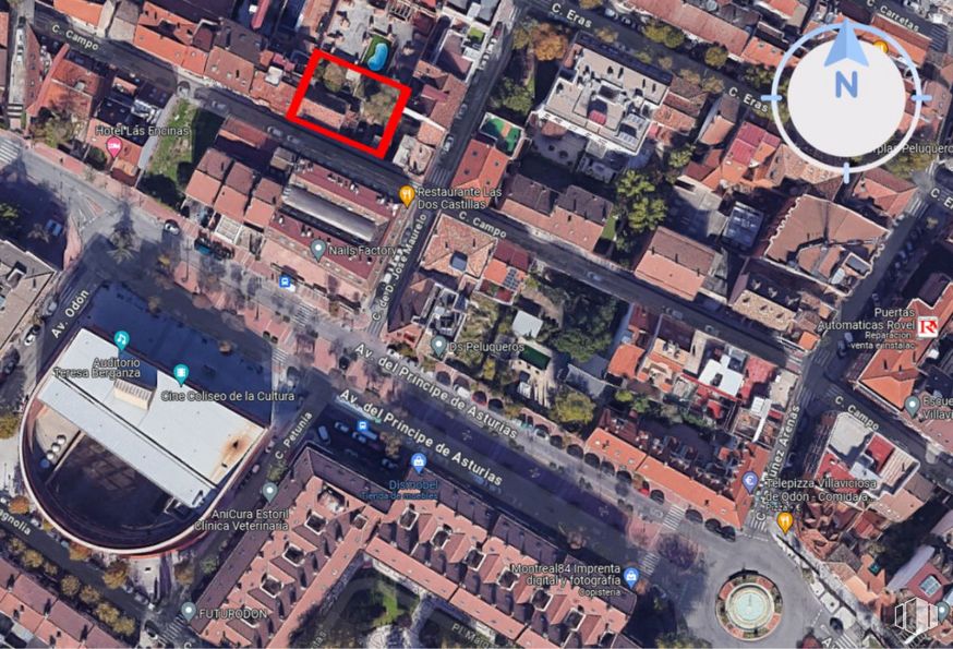 Suelo en venta en Zona centro, Villaviciosa de Odón, Madrid, 28670 con durante el día, propiedad, edificio, infraestructura, mundo, torre, superficie de la carretera, diseño urbano, barrio y vía pública alrededor