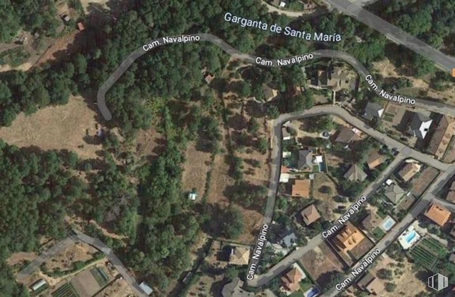 Land for sale at Camino Navalpino, La Adrada, Ávila, 05430 with snake, land lot, tree, landscape, residential area, plant, map, road, city and urban design around