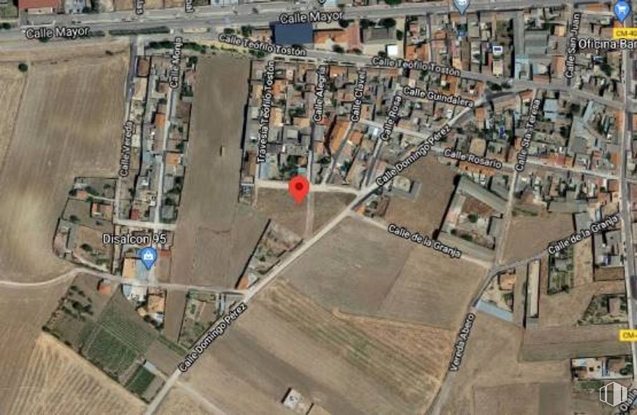 Land for sale at Calle Domingo Pérez, 10, Santa Olalla, Toledo, 45530 with ecoregion, land lot, urban design, residential area, landscape, thoroughfare, city, road, building and bird's-eye view around