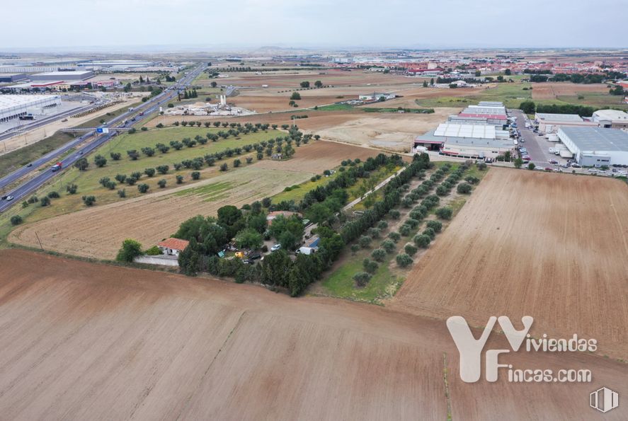 Suelo en venta en Zona polígono industrial Arboledas, Illescas, Toledo, 45200 con edificio, cielo, ecorregión, planta, lote de terreno, árbol, diseño urbano, llano, paisaje y asfalto alrededor