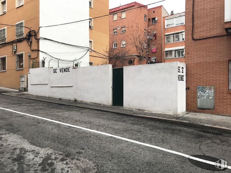 Suelo en venta en Calle Francisco Rodríguez, 10, Carabanchel, Madrid, 28044 con edificio, ventana, superficie de la carretera, ladrillo, árbol, albañilería, madera, asfalto, diseño urbano y casa alrededor