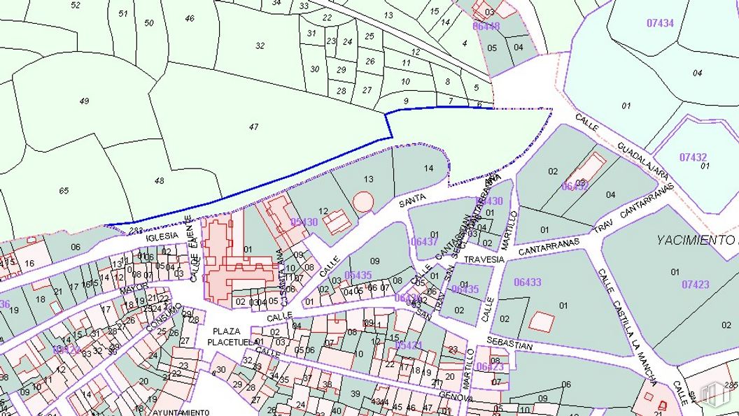 Suelo en venta en Zona centro, Trijueque, Guadalajara, 19192 con propiedad, ecorregión, mapa, mundo, infraestructura, lote de terreno, diseño urbano, fuente, línea y barrio alrededor