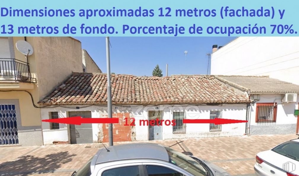 Suelo en venta en Zona centro, Torrejón de la Calzada, Madrid, 28991 con coche, vehículo terrestre, luz de estacionamiento automotriz, propiedad, cielo, edificio, vehículo, ventana, planta y arquitectura alrededor