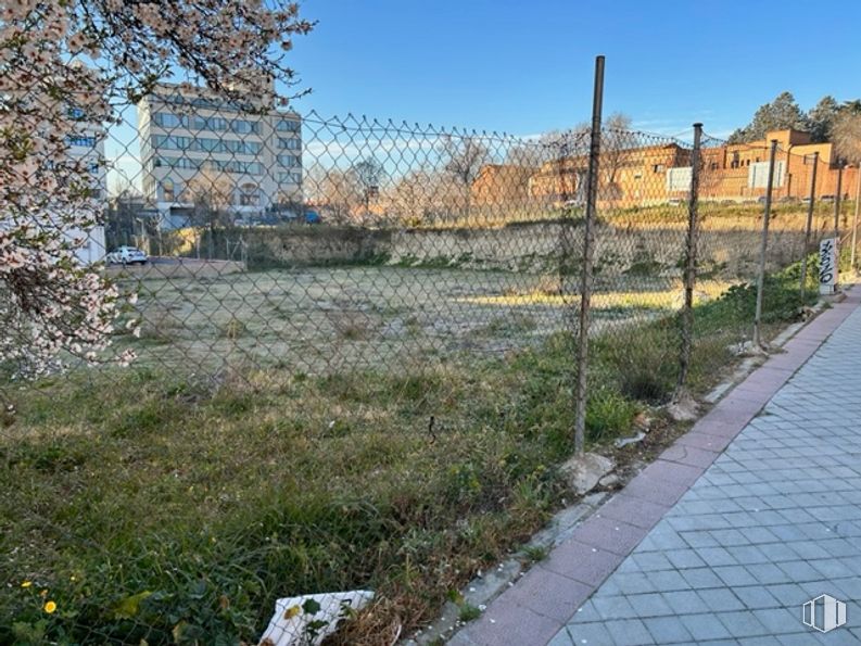 Suelo en alquiler en Calle Muguet, 15, Carabanchel, Madrid, 28044 con edificio, planta, cielo, propiedad, terreno, vegetación, hierba, superficie de la carretera, barrio y zona residencial alrededor