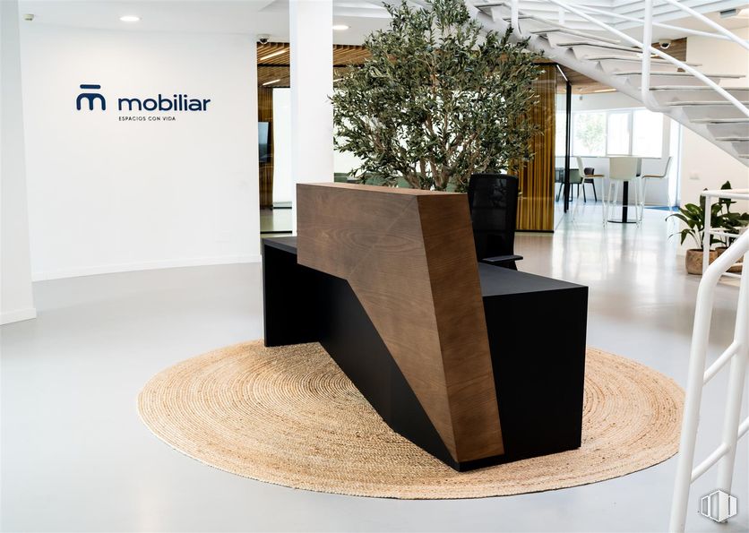 Oficina en alquiler en Calle Fragua, 5 , Móstoles, Madrid, 28933 con planta de interior, mueble, propiedad, arte, interiorismo, arquitectura, suelos, suelo, madera y diseño urbano alrededor