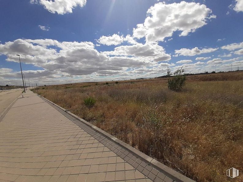 Suelo en venta en Polígono Bañuelo, Fuenlabrada, Madrid, 28946 con nube, cielo, planta, paisaje natural, árbol, lote de tierra, superficie de la carretera, vegetación, cúmulo y asfalto alrededor