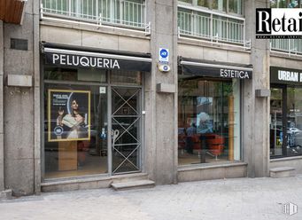 Retail for rent at Paseo San Francisco de Sales, Chamberí, Madrid, 28003 with window, building, facade, door, city, retail, mixed-use, fixture, sidewalk and font around