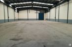 Industrial for sale at Polígono Industrial de Ocaña, Ocaña, Toledo, 45300 with door, building, hall, floor, wood, flooring, shade, parking, field house and asphalt around