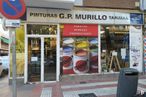 Retail for rent at Calle Alcalá, 426, San Blas - Canillejas, Madrid, 28037 with ladder, building, automotive tire, retail, facade, gas, waste container, font, automotive wheel system and door around