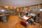 Office for sale at Calle Félix Boix, Chamartín, Madrid, 28036 with chair, bookcase, desk, computer monitor, furniture, table, property, shelf, shelving and building around