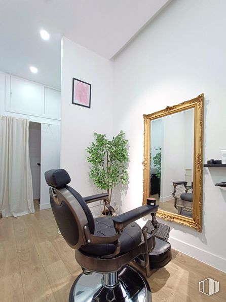 Retail for rent at Calle Blasco de Garay, Chamberí, Madrid, 28015 with chair, mirror, houseplant, barber chair, interior design, furniture, flooring, lighting, floor and room around