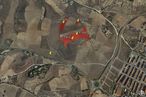 Land for sale at Polígono Pozos Viejos, 51, Parcela 84, Navalcarnero, Madrid, 28609 with luggage & bags, ecoregion, map, black, natural environment, grey, screenshot, parallel, urban design and font around