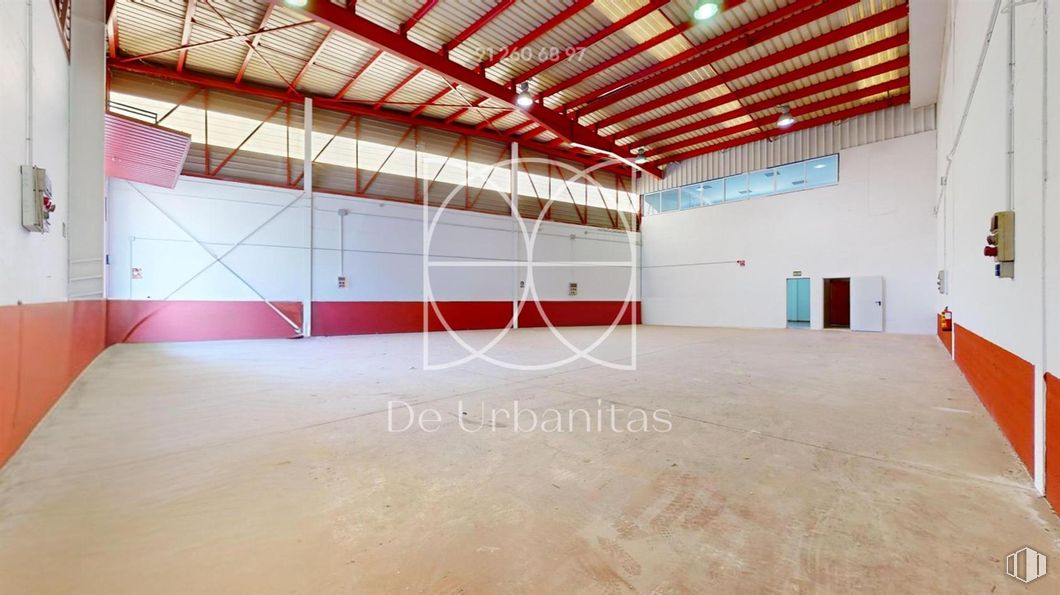 Industrial for sale & for rent at Poligono Rompecubas, Valdemoro, Madrid, 28341 with flooring, floor, ceiling, hall, sports venue, design, daylighting, field house and paint around