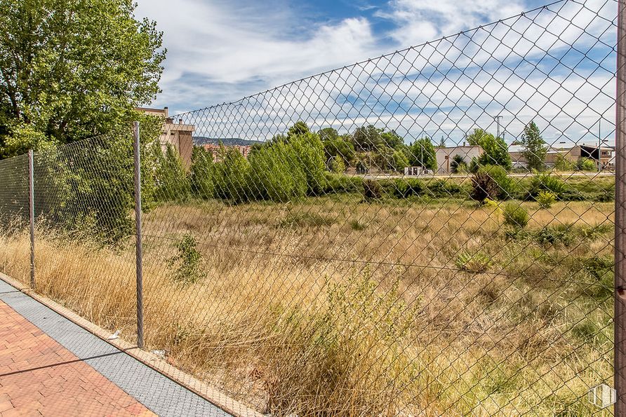 Suelo en venta en Calle María Luisa Menéndez Calleja, Cuenca, 16003 con puente, nube, cielo, planta, comunidad de plantas, valla, árbol, malla, terreno y vegetación alrededor