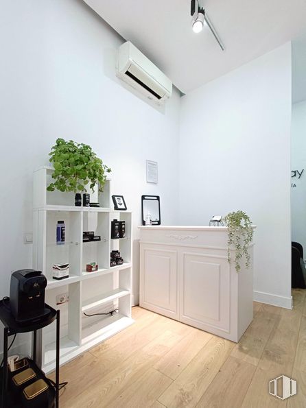 Retail for rent at Calle Blasco de Garay, Chamberí, Madrid, 28015 with cabinetry, houseplant, light fixture, cupboard, lighting, furniture, interior design, flooring, ceiling and floor around