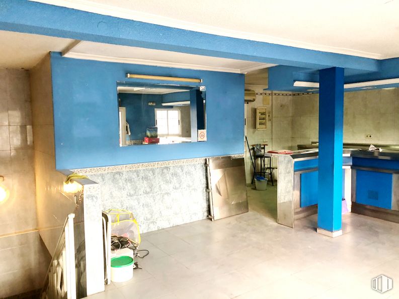 Local en venta en Calle Pablo Picasso, Coslada, Madrid, 28820 con piso, accesorio, pavimentos, gas, techo, material compuesto, ingeniería, máquina, hormigón y escayola alrededor