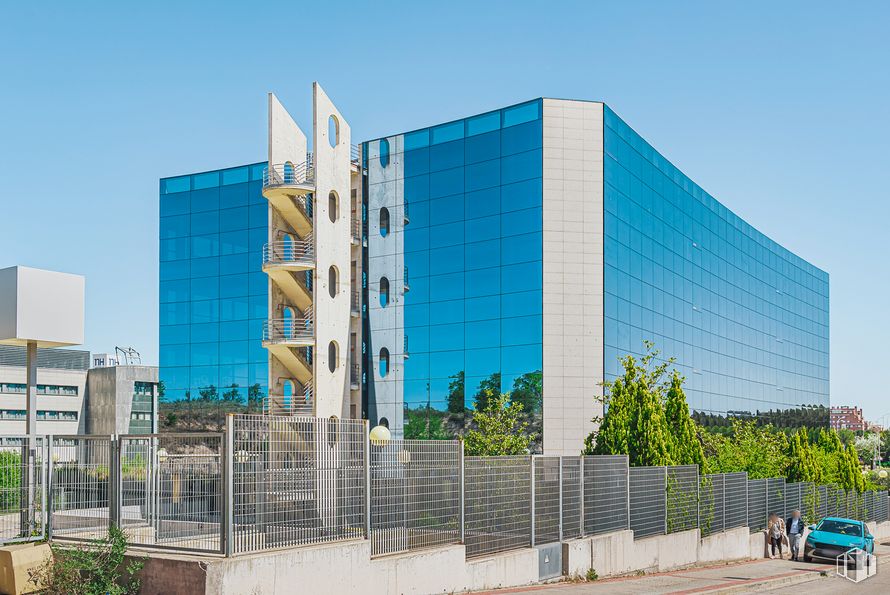 Oficina en alquiler en Edificio Néctar, Calle Quintanapalla, 2 , Fuencarral - El Pardo, Madrid, 28050 con edificio, cielo, planta, rascacielos, torre, diseño urbano, bloque de pisos, luz de la calle, casa y árbol alrededor