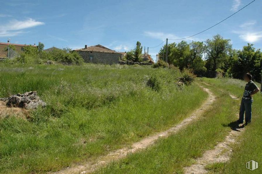 Land for sale at Calle Real, 10 , Pradales, Segovia, 40540 with person, house, cloud, sky, plant, natural landscape, tree, people in nature, land lot and grass around