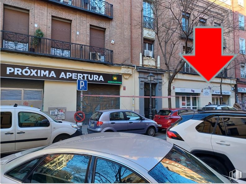 Local en venta en Calle Cáceres, Arganzuela, Madrid, 28045 con coche, rueda, ventana, edificio, vehículo terrestre, vehículo, fotografía, propiedad, vehículo de motor y planta alrededor