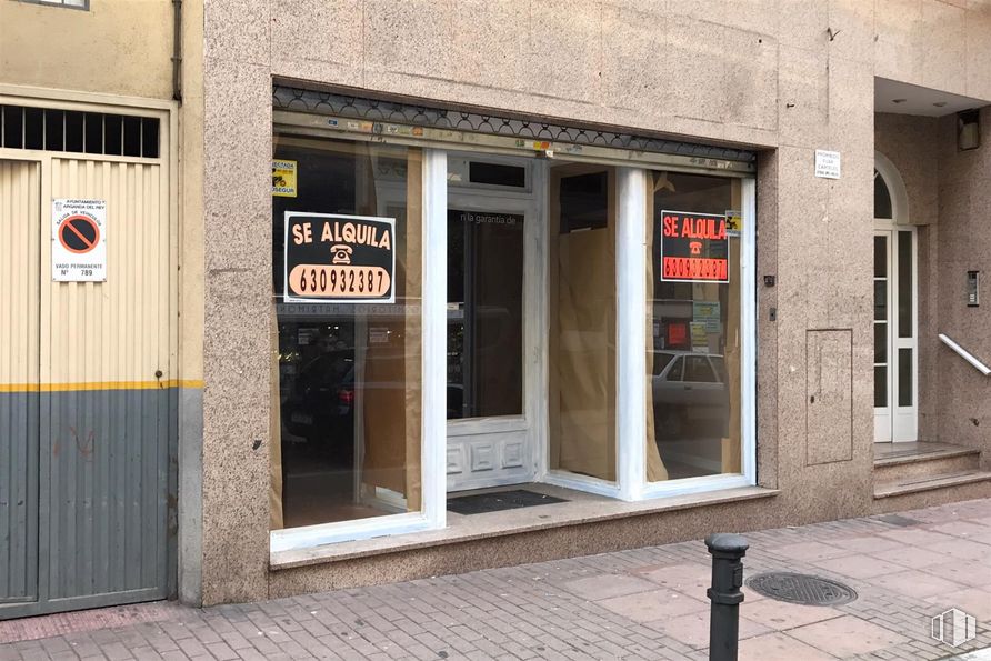 Local en venta en Calle Juan de la Cierva, 7, Arganda del Rey, Madrid, 28500 con accesorio, puerta, fachada, asentamiento humano, material compuesto, calle, fuente, hormigón, material de construcción y ciudad alrededor