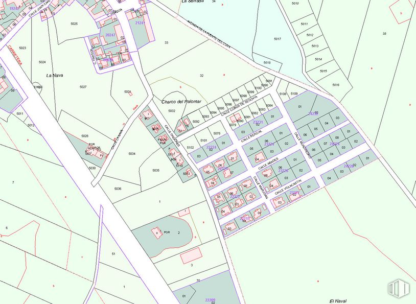 Suelo en venta en Zona Santa María Real de Nieva, Labajos, Segovia, 40146 con propiedad, ecorregión, mapa, mundo, infraestructura, lote de tierra, diseño urbano, pendiente, fuente y paralelo alrededor