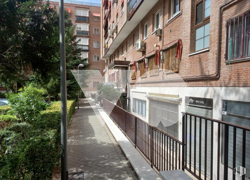 Local en venta en Plaza Ciudad de Salta, Ciudad Lineal, Madrid, 28043 con ventana, edificio, planta, superficie de la carretera, diseño urbano, zona residencial, árbol, barrio, bienes raíces y condominio alrededor