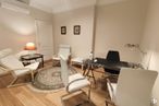 Office for rent at Calle Quintana, 28, Moncloa - Aravaca, Madrid, 28008 with chair, lighting, lamp, door, table, furniture, interior design, flooring, floor and wood around