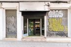 Retail for sale & for rent at Calle Emilio Ferrari, Ciudad Lineal, Madrid, 28017 with building, plant, fixture, architecture, door, wall, facade, art, city and font around