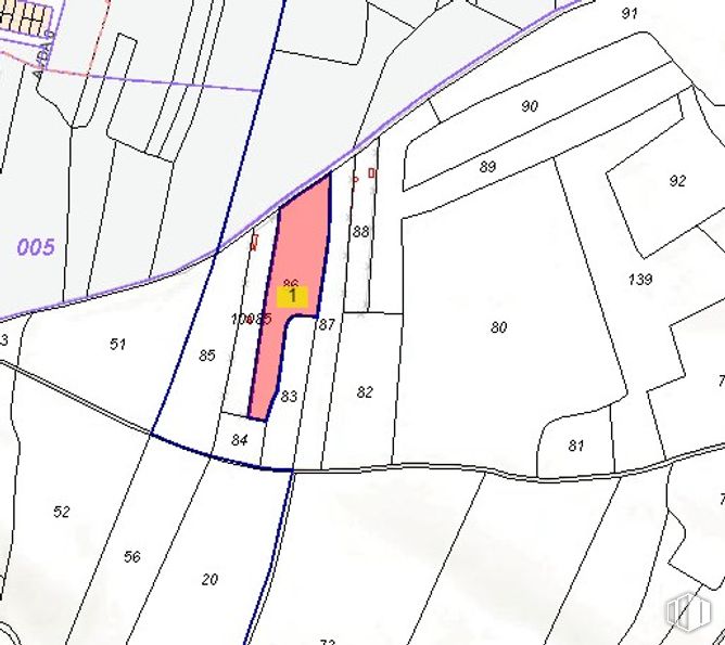 Suelo en venta en Polígono 17, Torrejón de Velasco, Madrid, 28990 con mapa, pendiente, mundo, fuente, línea, en paralelo, rectángulo, patrón, diseño urbano y esquema alrededor