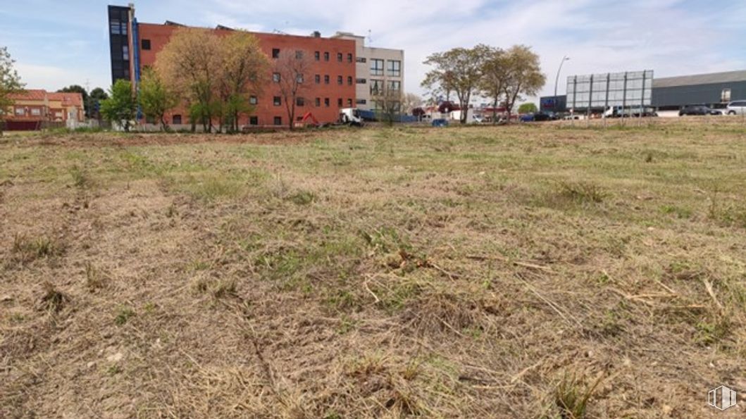 Land for sale at Calle Francisco Aritio, Guadalajara, 19004 with building, sky, plant, cloud, ecoregion, tree, window, land lot, neighbourhood and residential area around