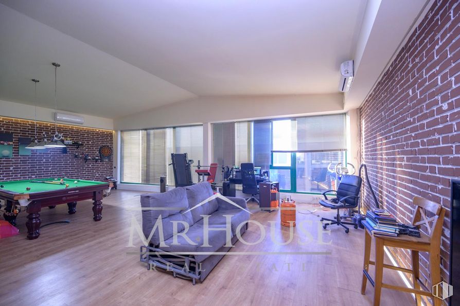 Industrial for sale at Calle Costa del Sol, Yuncos, Toledo, 45210 with billiard table, chair, table, couch, flooring, interior design, floor, ceiling, furniture and room around