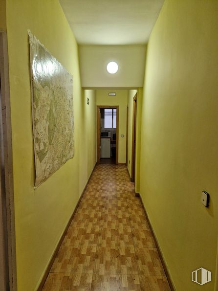 Nave en alquiler en Calle Adaptación, Getafe, Madrid, 28906 con accesorio, puerta, edificio, suelos, suelo, madera, casa, techo, hall y pintura alrededor