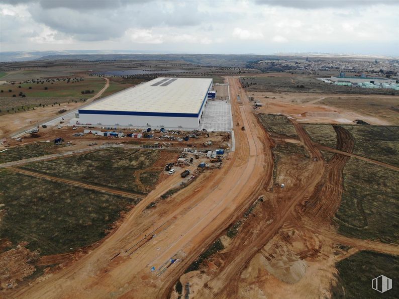 Suelo en venta en Parque logístico Industrial Noblejas, Noblejas, Toledo, 45350 con cielo, nube, recursos hídricos, lote de terreno, pendiente, asfalto, paisaje, llano, carretera y diseño urbano alrededor