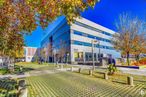 Office for sale at Plaza Constitución, Rivas-Vaciamadrid, Madrid, 28522 with person, building, plant, daytime, sky, nature, tree, architecture, urban design and yellow around