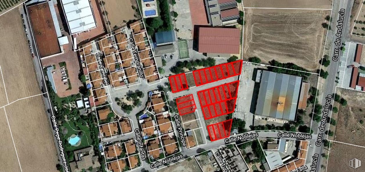 Suelo en venta en Calle Turina, Dosbarrios, Toledo, 45311 con ventana, edificio, espejo, propiedad, lote de tierra, diseño urbano, línea, área residencial, paisaje y casa alrededor