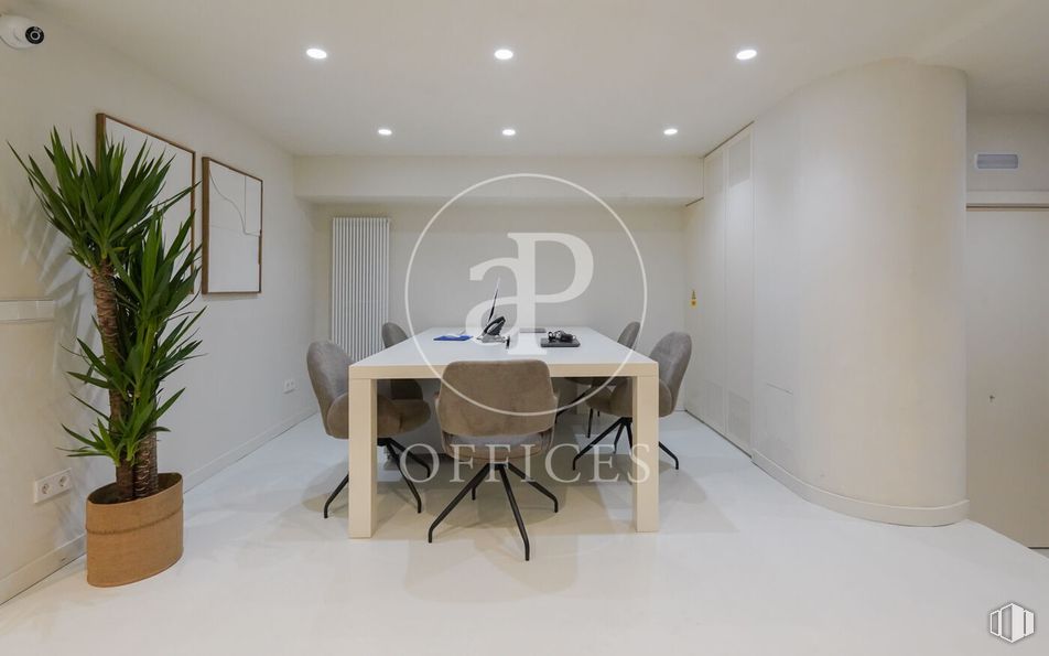 Office for sale & for rent at Calle Jorge Juan, Salamanca, Madrid, 28001 with chair, houseplant, table, interior design, furniture, wall, flooring, ceiling, floor and lighting around