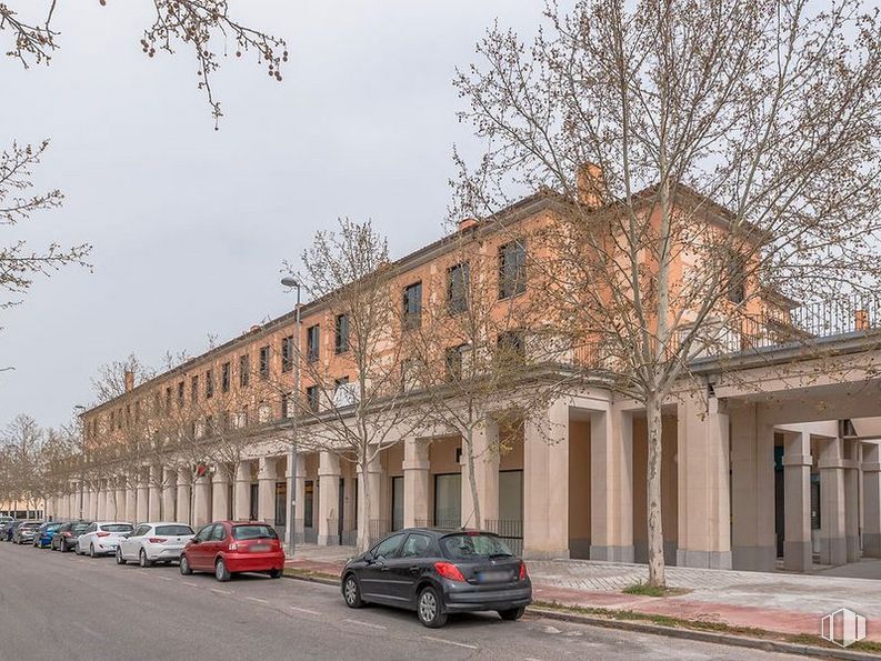 Oficina en alquiler en Calle Patrimonio Mundial, Aranjuez, Madrid, 28300 con coche, edificio, rueda, cielo, vehículo, neumático, propiedad, planta, ventana y árbol alrededor