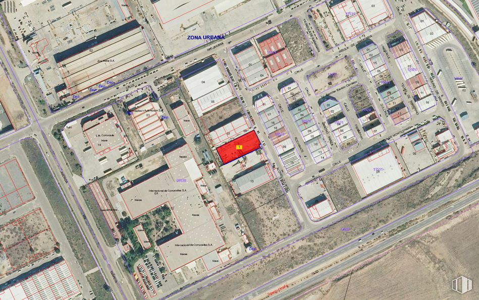 Land for sale at Calle Alonso Quijano, 10, Toledo, 45006 with urban design, land lot, neighbourhood, residential area, landscape, city, metropolitan area, building, engineering and metropolis around