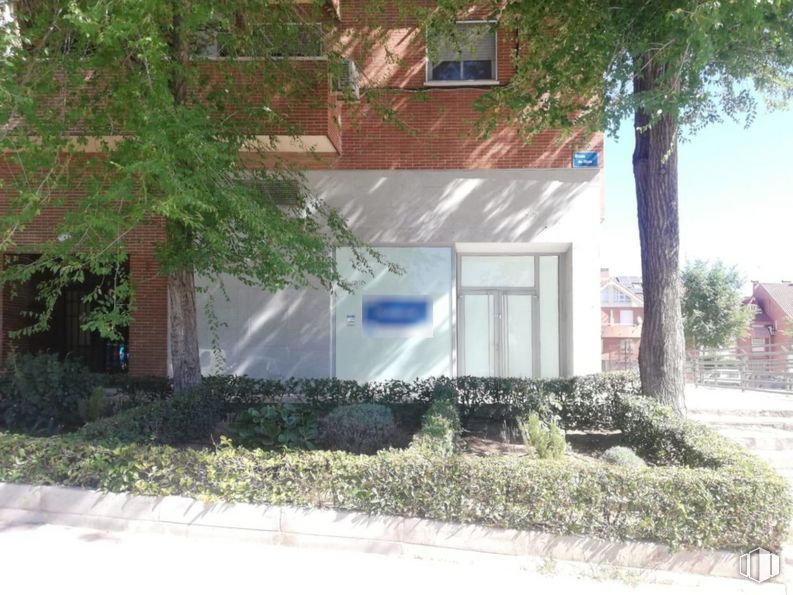 Retail for sale & for rent at Calle Gijón, Fuenlabrada, Madrid, 28942 with window, house, plant, road surface, tree, shade, fixture, neighbourhood, grass and residential area around