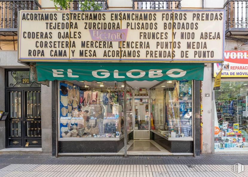 Local en venta en Calle Alcalá, 191, Salamanca, Madrid, 28009 con edificio, fuente, ventana, puerta, venta al por menor, fachada, gas, ciudad, carretera y uso mixto alrededor