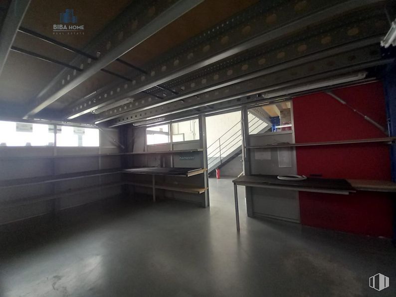 Nave en venta en Zona Navegando, Coslada, Madrid, 28820 con suelo, suelos, hall, accesorio, techo, material compuesto, hormigón, habitación, madera y aluminio alrededor