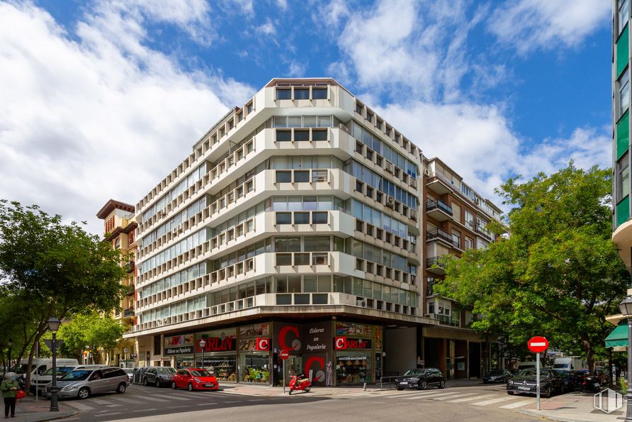 Oficina en venta en Calle Jorge Juan, 68, Salamanca, Madrid, 28009 con coche, edificio, nube, cielo, vehículo terrestre, infraestructura, planta, árbol, arquitectura y bloque de torre alrededor