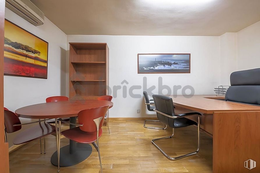 Oficina en venta en Calle Bolivia, Chamartín, Madrid, 28016 con silla, marco, mueble, mesa, propiedad, edificio, interiorismo, madera, alumbrado y arquitectura alrededor