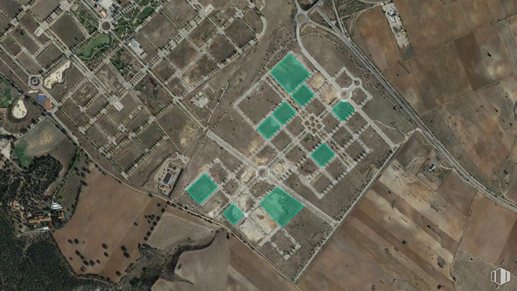 Land for sale at Plaza Sector, Horche, Guadalajara, 19140 with packaged goods, ecoregion, map, natural environment, land lot, urban design, landscape, residential area, city and pattern around