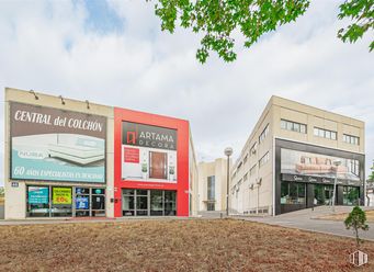 Oficina en venta en Zona Európolis, Las Rozas de Madrid, Madrid, 28230 con edificio, cielo, nube, planta, árbol, fachada, inmobiliario, edificio comercial, ciudad y cartelera alrededor