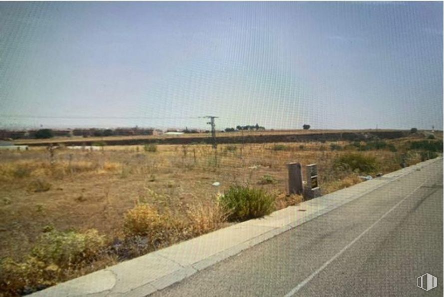 Suelo en venta en Calle Bronce, Villaluenga de la Sagra, Toledo, 45520 con cielo, planta, asfalto, lote de tierra, superficie de carretera, paisaje natural, rectángulo, hierba, paisaje y llanura alrededor