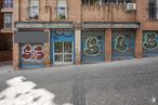 Retail for sale at Calle Gerardo de Diego, 1, Puente de Vallecas, Madrid, 28038 with window, building, door, road surface, brick, art, facade, brickwork, sidewalk and city around