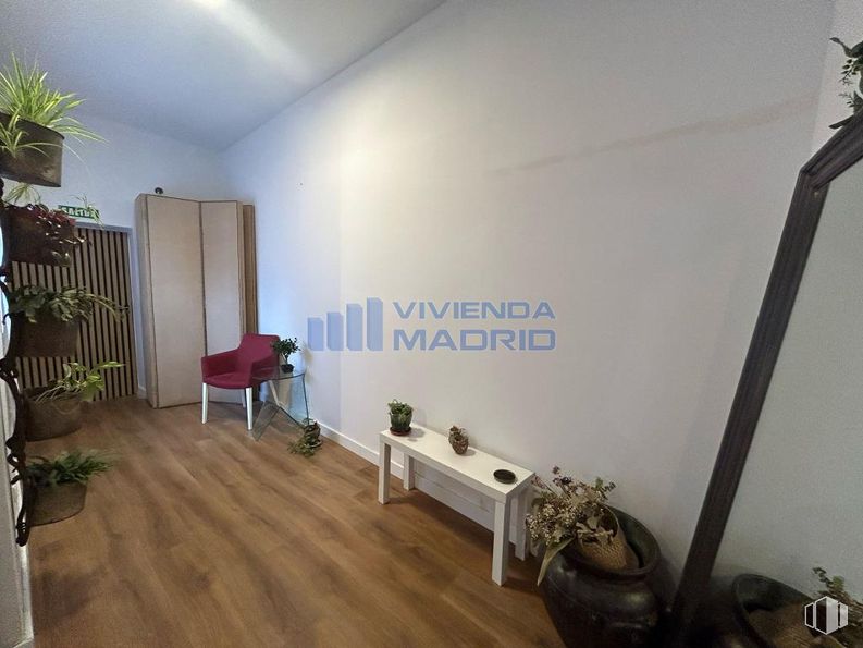 Local en venta en Calle José Garrido, 9, Carabanchel, Madrid, 28019 con silla, mesa, mueble, planta de interior, planta, suelos, suelo, suelos de madera, suelo laminado y puerta alrededor